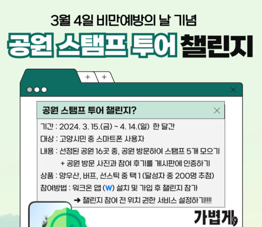 고양시 덕양구보건소, ‘비만예방의 날’기념 비만예방 합동 캠페인 전개