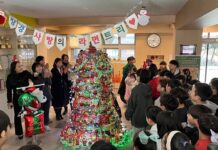 창경초 학생들이 손수 만든 ‘사랑의 라면트리’