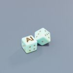 AI, 건강 관리의 든든한 동반자… 일상 속 실천법 주목 Two dice with ai letters and dots
