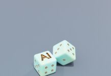 AI, 건강 관리의 든든한 동반자… 일상 속 실천법 주목 Two dice with ai letters and dots